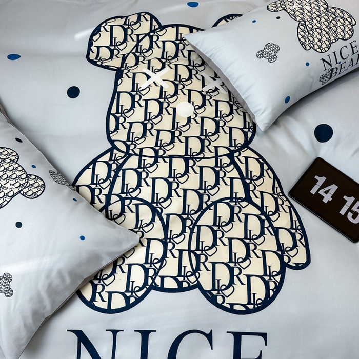 91家纺网 家纺一手货源 找家纺 色鬼布艺高端家居主号 2025新款现代简约网红款四季棉四件套 萌迪