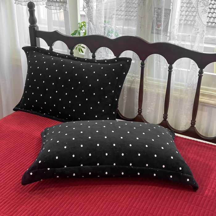 91家纺网 家纺一手货源 找家纺 典曼家纺 2025新款亲肤舒适双面牛奶绒床盖款四件套 黑珍珠