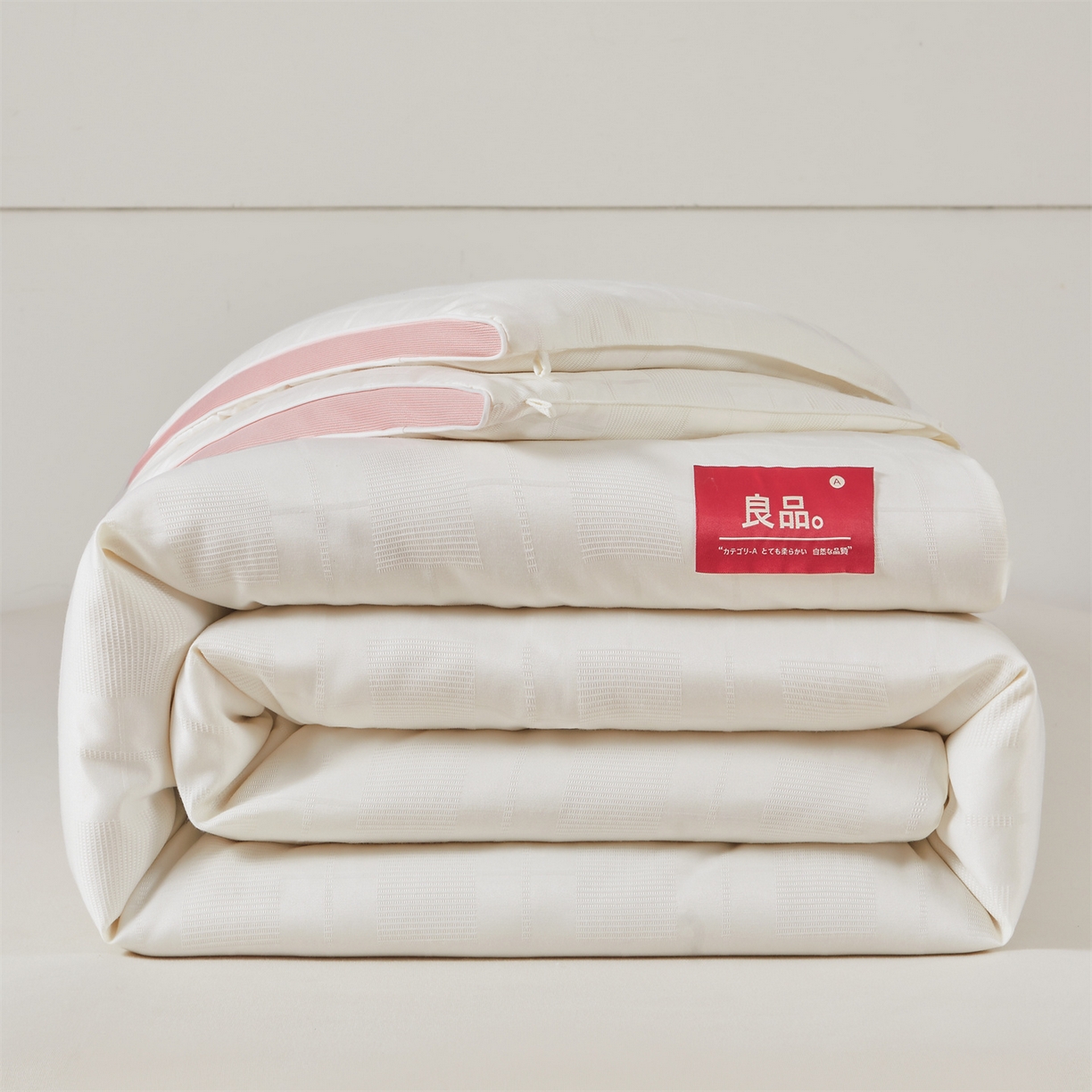 91家纺网 家纺一手货源 找家纺 梵蒂莎 2025新款提莱雅棉花素眠居被秋冬被被子被芯-场景一 素眠居-粉玉