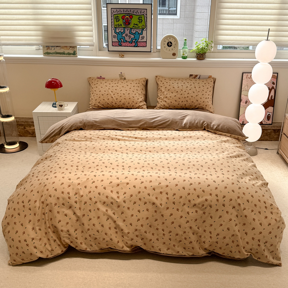 91家纺网 家纺一手货源 找家纺 （总）怡家居 2025新款秋冬保暖全棉加绒四件套