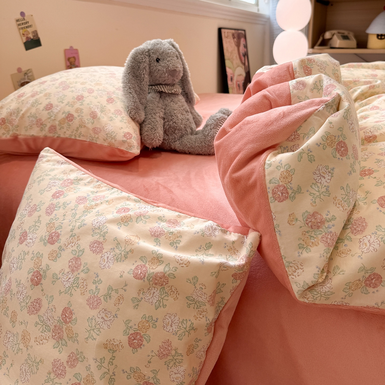 91家纺网 家纺一手货源 找家纺 （总）怡家居 2025新款秋冬保暖全棉加绒四件套