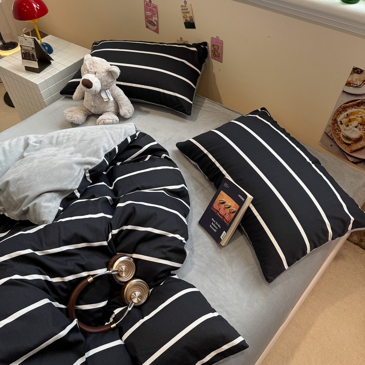 91家纺网 家纺一手货源 找家纺 怡家居 2025新款秋冬保暖全棉加绒四件套 光年