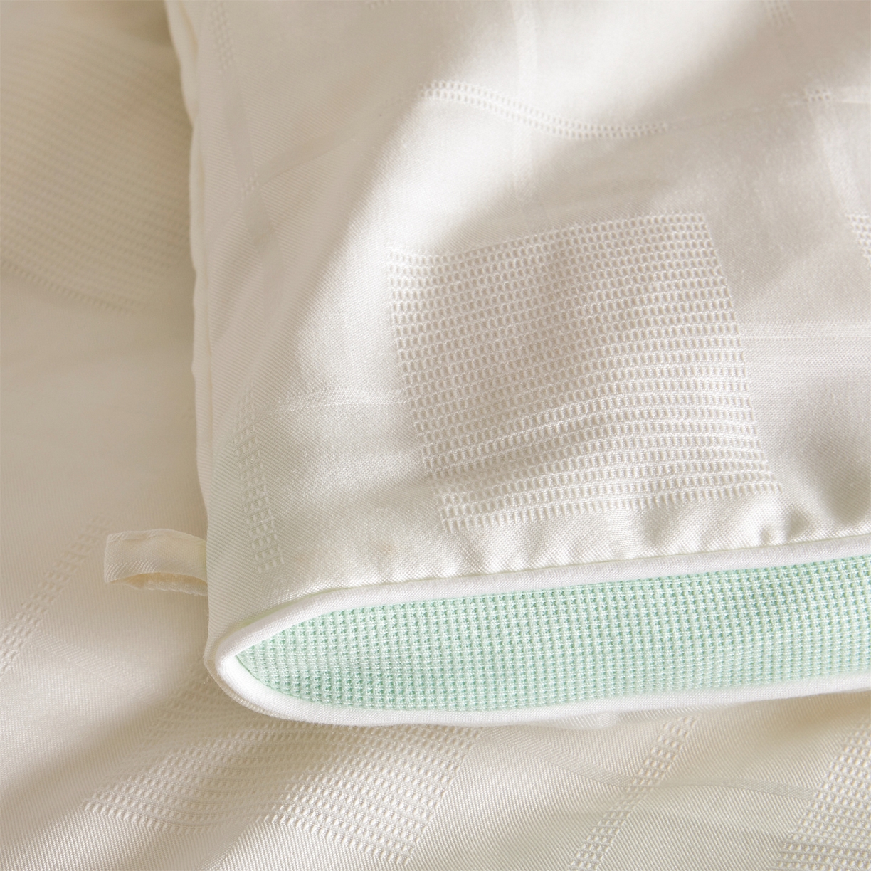 91家纺网 家纺一手货源 找家纺 梵蒂莎 2025新款提莱雅棉花素眠居被秋冬被被子被芯-场景一 素眠居-天青