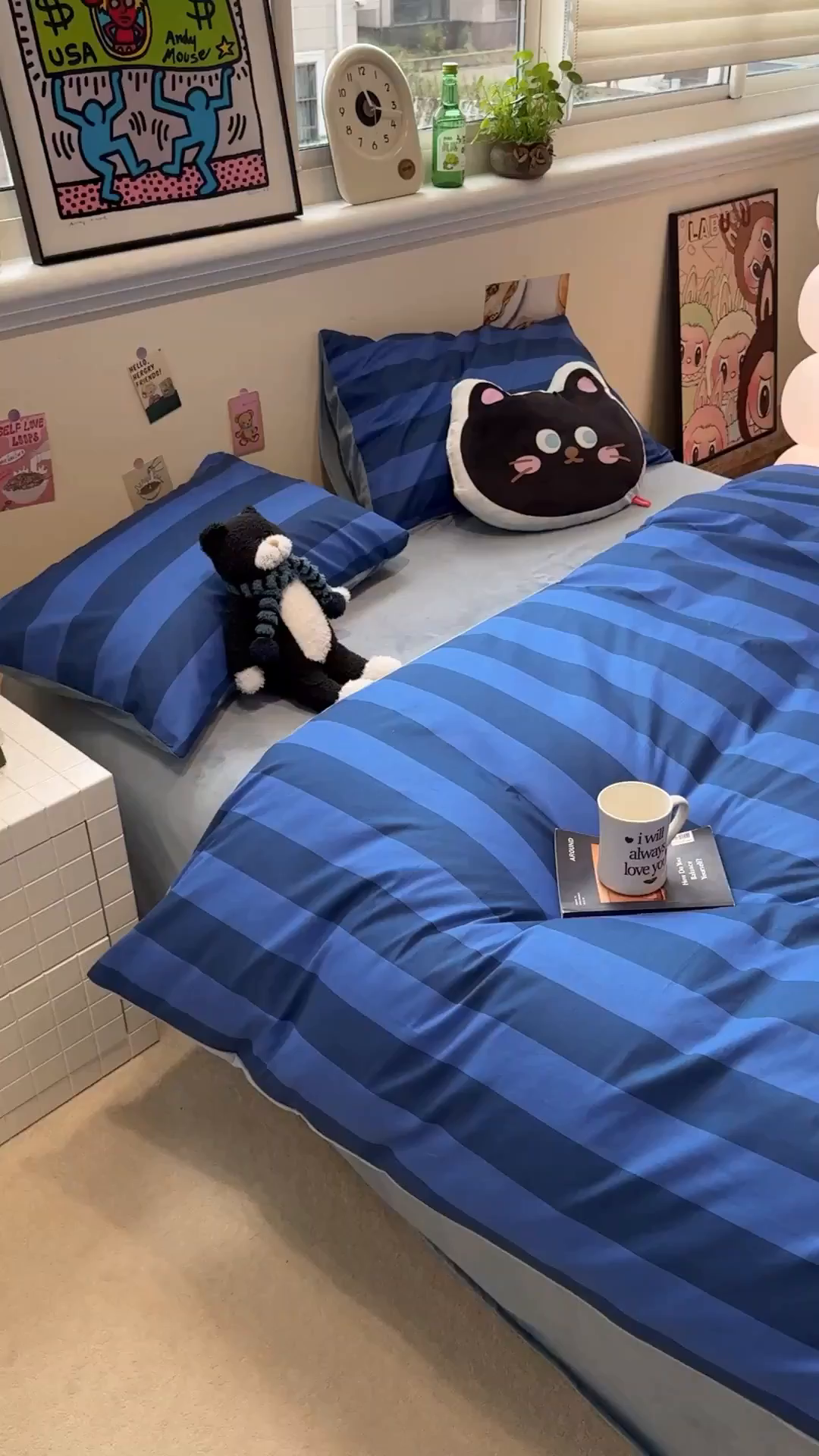 91家纺网 家纺一手货源 找家纺 怡家居 2025新款秋冬保暖全棉加绒四件套 时光里