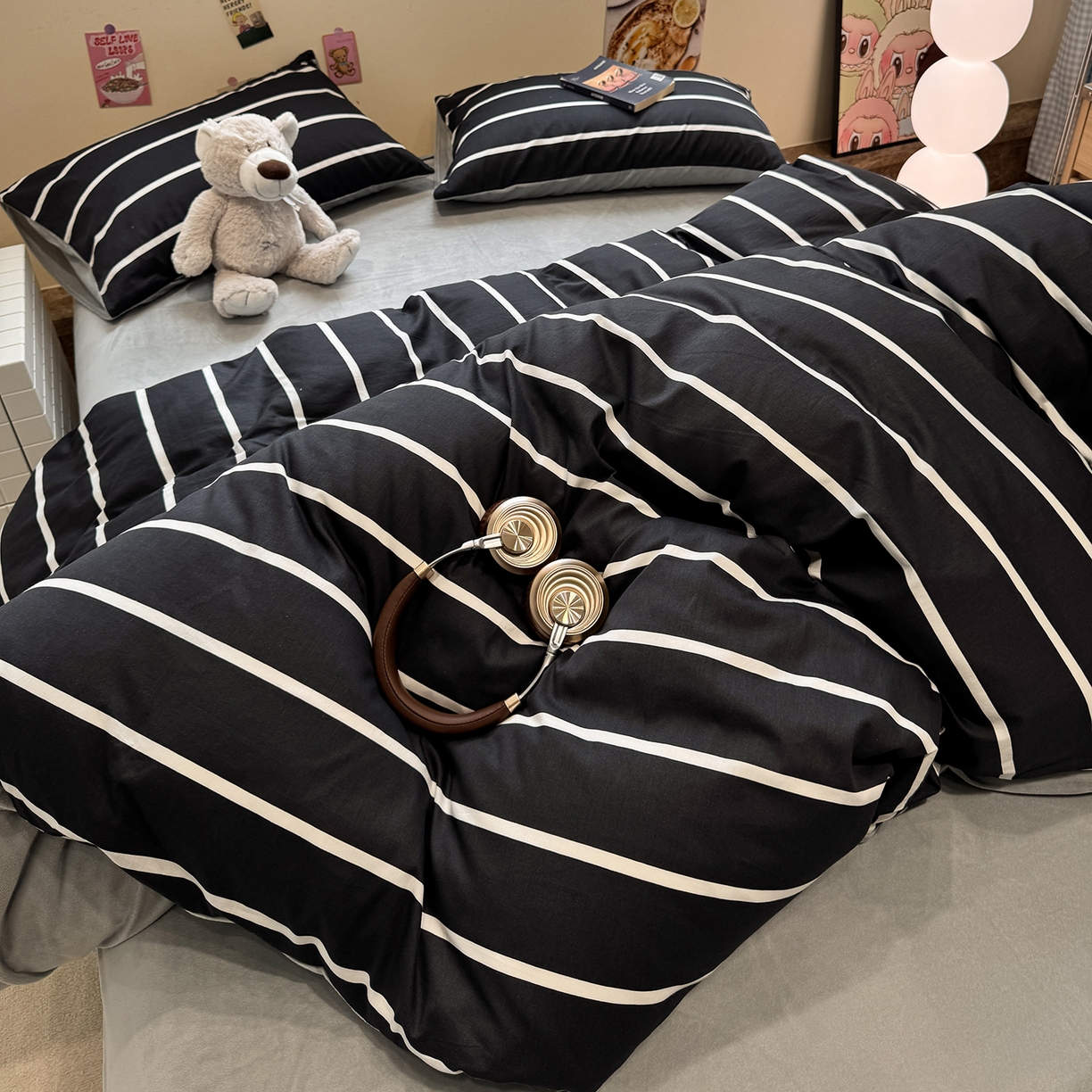 91家纺网 家纺一手货源 找家纺 怡家居 2025新款秋冬保暖全棉加绒四件套 光年