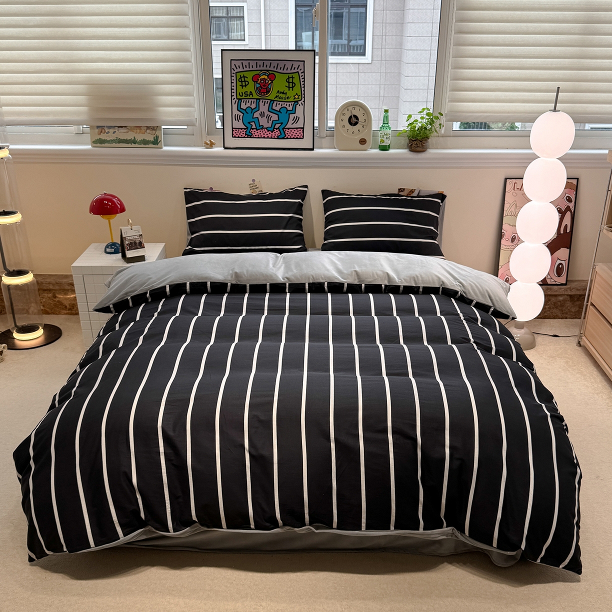 怡家居 2025新款秋冬保暖全棉加绒四件套 光年