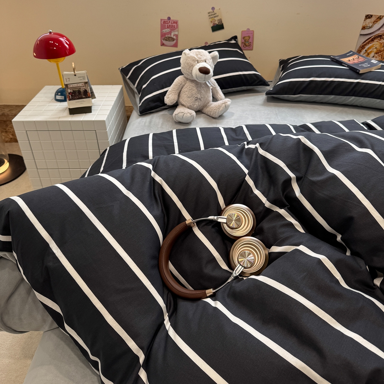 91家纺网 家纺一手货源 找家纺 怡家居 2025新款秋冬保暖全棉加绒四件套 光年