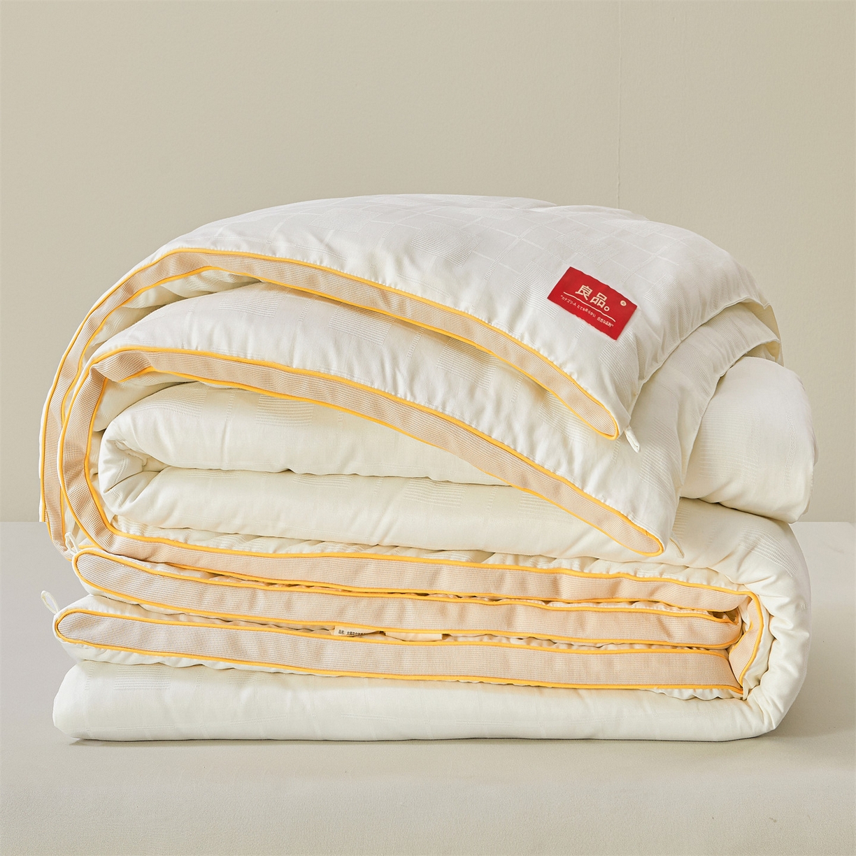 梵蒂莎 2025新款提莱雅棉花被秋冬逸格被被子被芯-场景二 逸格-鹅黄