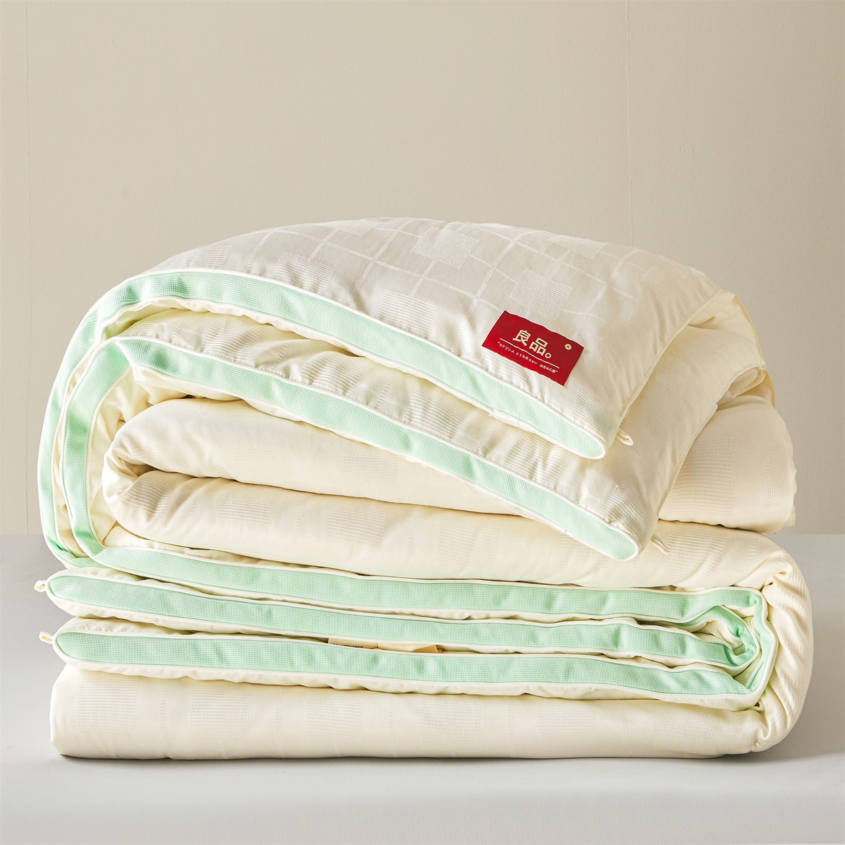 梵蒂莎 2025新款提莱雅棉花被秋冬逸格被被子被芯-场景二 逸格-果绿
