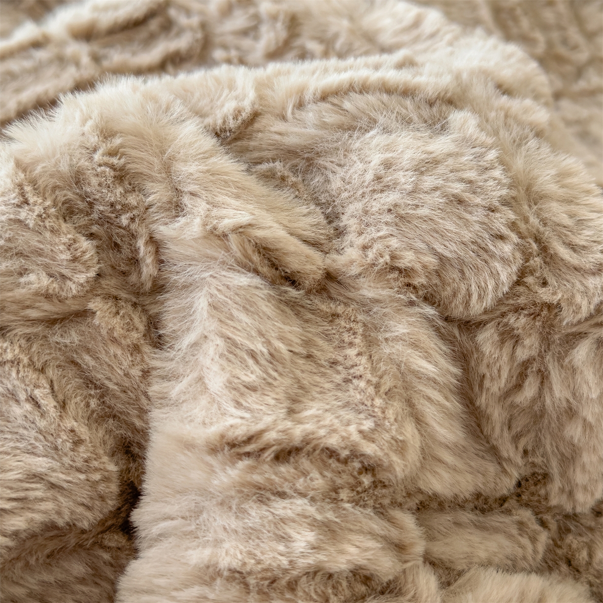 91家纺网 家纺一手货源 找家纺 （总）慕木家纺 2025新款高克重加厚兔毛绒斜纹双层毛毯毛毯毯子（可供跨境提供买家秀）