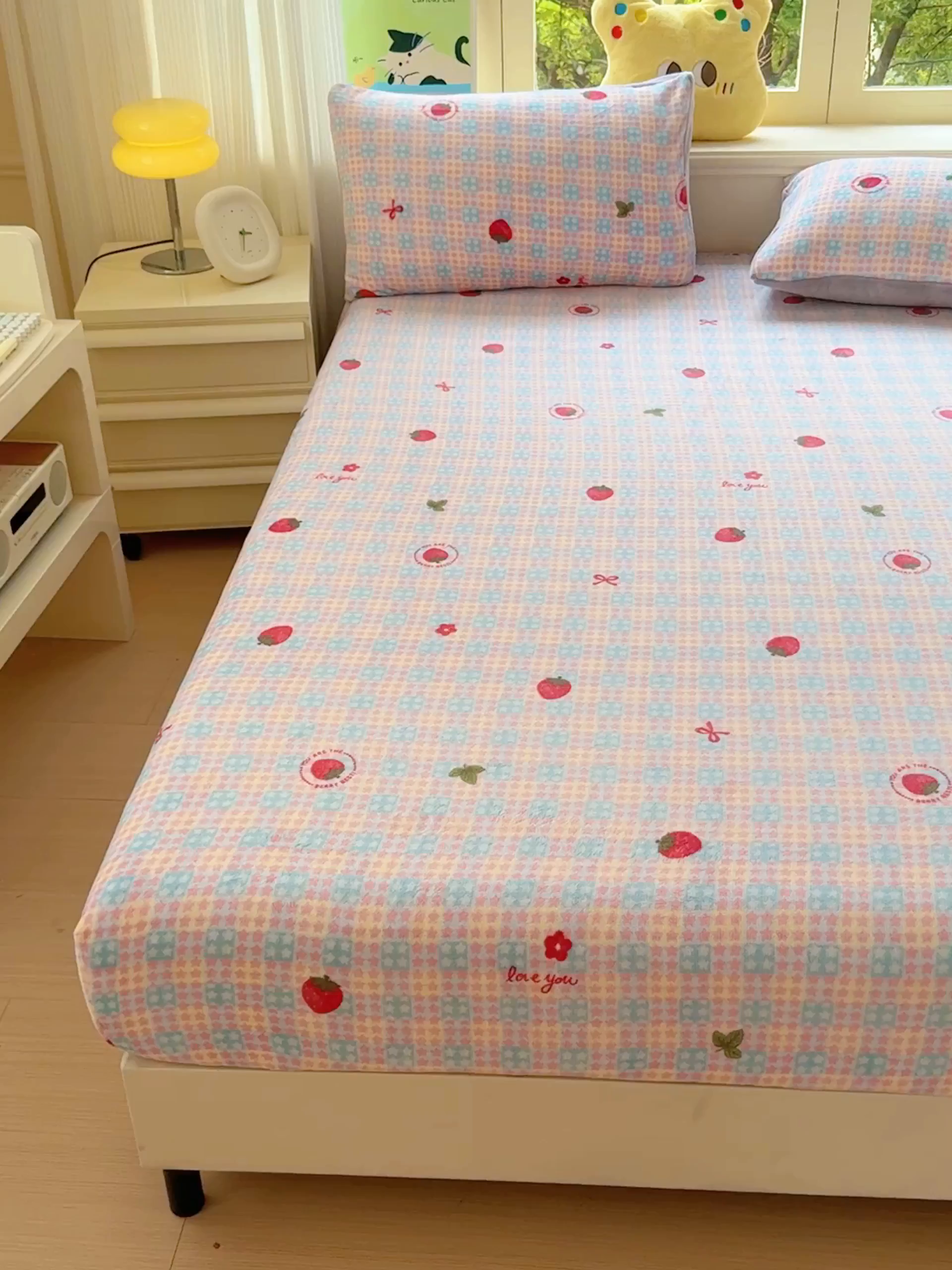 91家纺网 家纺一手货源 找家纺 （总）澜妃 2025新款高克重软软糯糯牛奶绒单床笠CL系列（小红书推荐）