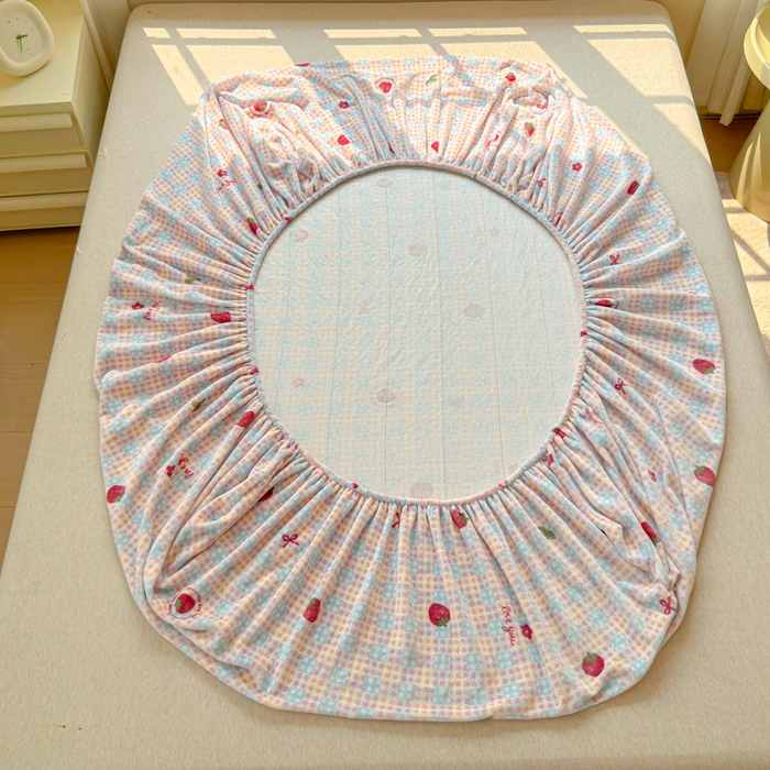 91家纺网 家纺一手货源 找家纺 （总）澜妃 2025新款高克重软软糯糯牛奶绒单床笠CL系列（小红书推荐）