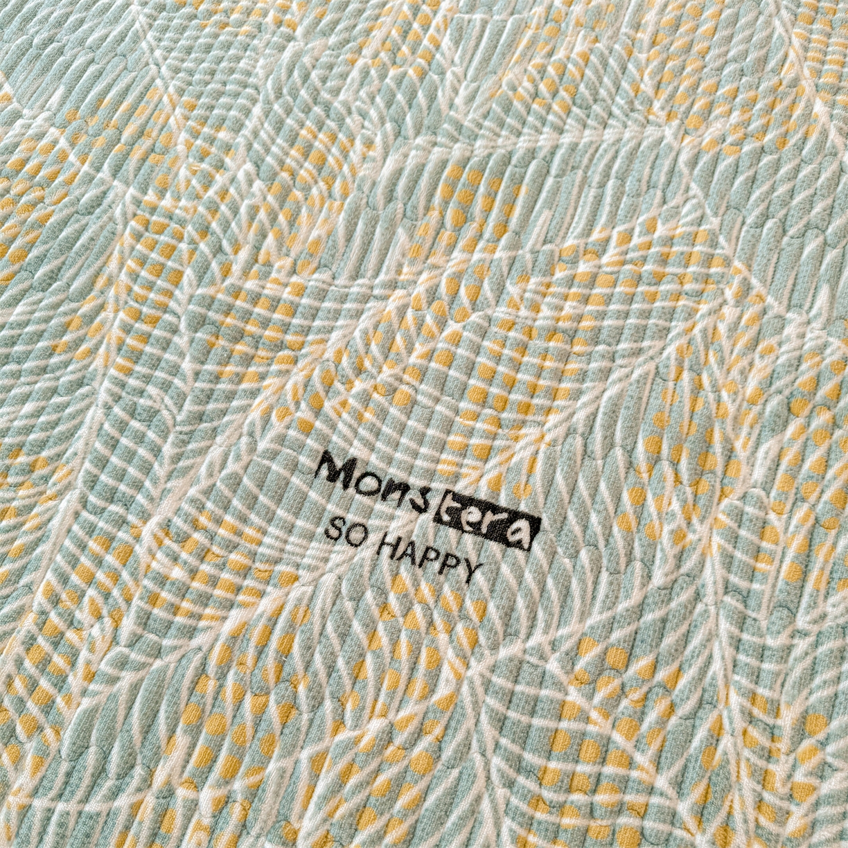 91家纺网 家纺一手货源 找家纺 慕木家纺 2025新款高克重牛奶绒小清新印花卡通夹棉单床盖床盖单件（提供买家秀) 牛奶绒床盖-绿柏叶