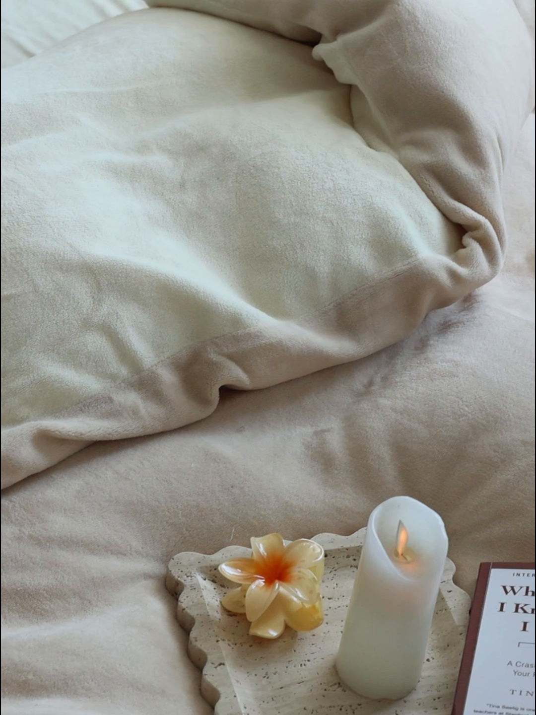 91家纺网 家纺一手货源 找家纺 （总）时光里 2025新款230克纯色简约双拼牛奶绒四件套单品被套