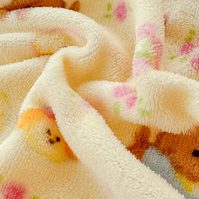 91家纺网 家纺一手货源 找家纺 澜妃 2025新款高克重软软糯糯牛奶绒单床单CD系列（小红书推荐） CD-卖萌修狗