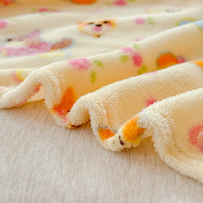 91家纺网 家纺一手货源 找家纺 澜妃 2025新款高克重软软糯糯牛奶绒单床单CD系列（小红书推荐） CD-卖萌修狗