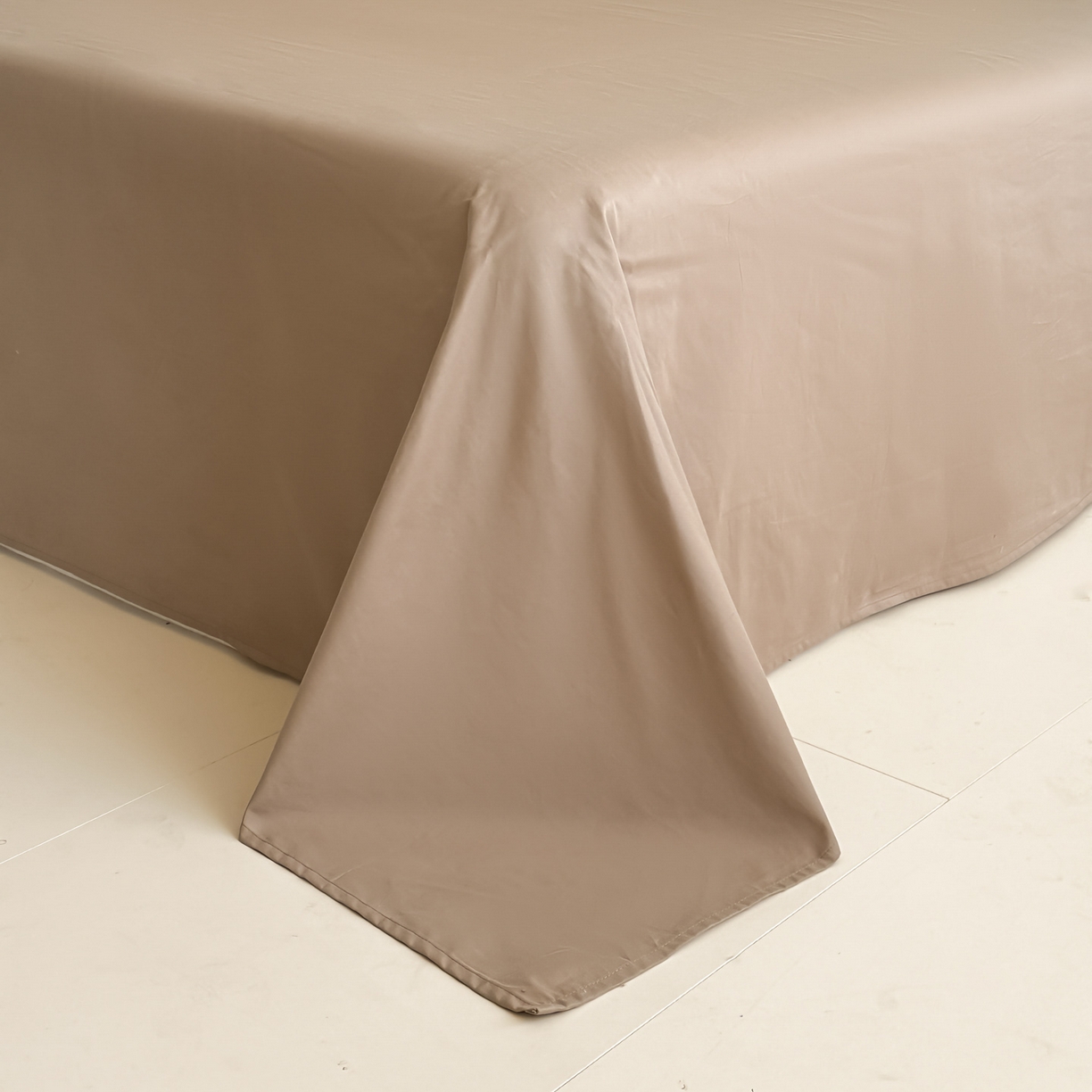 91家纺网 家纺一手货源 找家纺 拼社家纺 2025秋冬A类全棉加厚磨毛四件套刺绣纯棉不掉毛四件套-缪斯（提供买家秀） 缪斯-星辰灰+亚麻咖