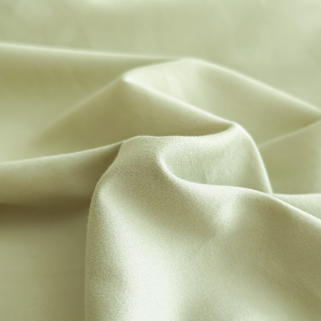 91家纺网 家纺一手货源 找家纺 拼社家纺 2025秋冬A类全棉加厚磨毛四件套刺绣纯棉不掉毛四件套-缪斯（提供买家秀） 缪斯-艾草绿+印月灰