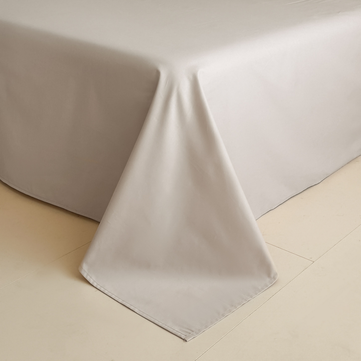 91家纺网 家纺一手货源 找家纺 拼社家纺 2025秋冬A类全棉加厚磨毛四件套刺绣纯棉不掉毛四件套-缪斯（提供买家秀） 缪斯-藕荷粉+印月灰