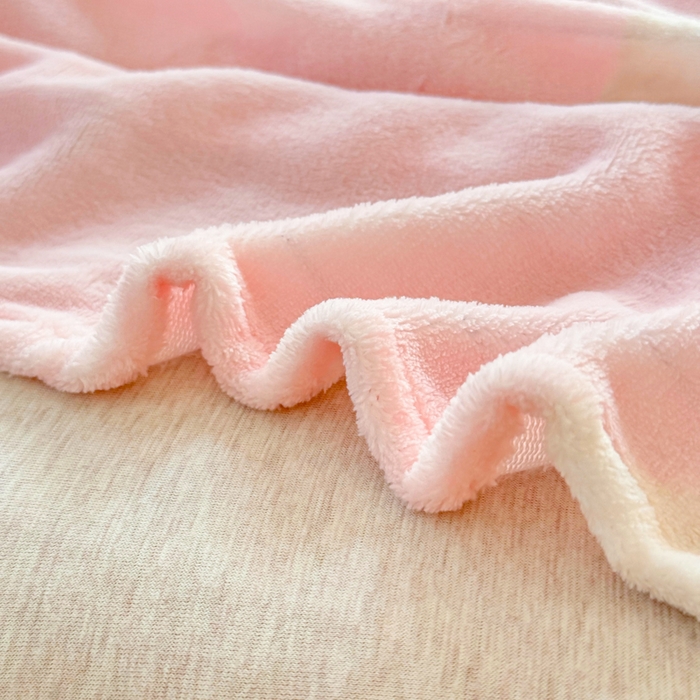 91家纺网 家纺一手货源 找家纺 澜妃 2025新款高克重软软糯糯牛奶绒单床单CD系列（小红书推荐） CD-绒绒小狗粉