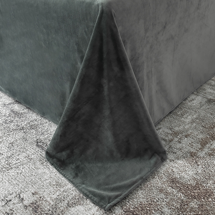 91家纺网 家纺一手货源 找家纺 （总）爱彼家纺 2025冬季新款高克重水晶绒羽毛刺绣系列四件套-风格二