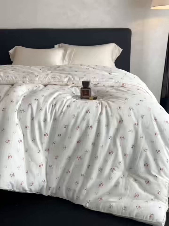 91家纺网 家纺一手货源 找家纺 南通朵美纺织品有限公司 2025新款立体杜邦纤维暖绒被印花 美恋