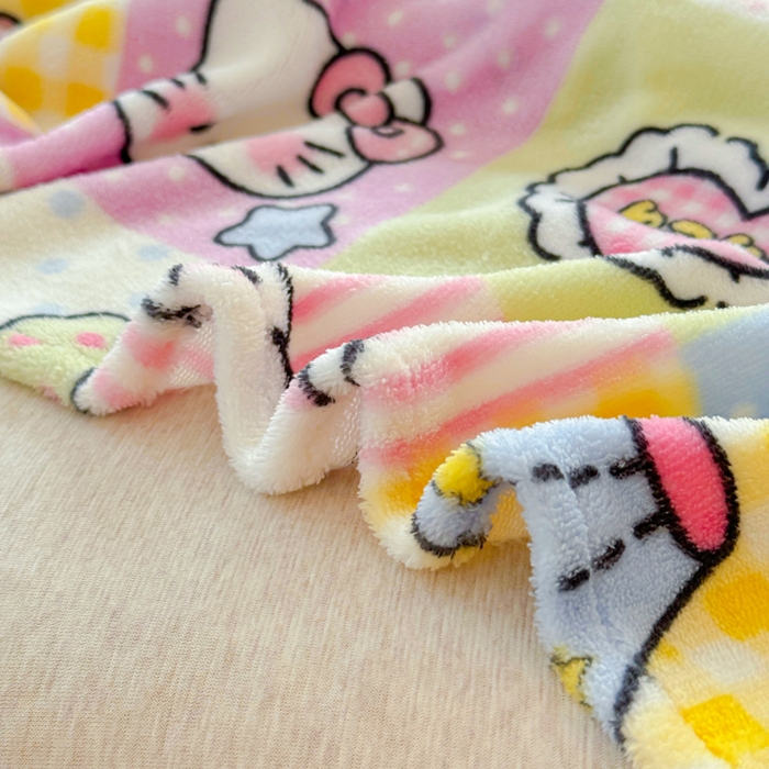 91家纺网 家纺一手货源 找家纺 澜妃 2025新款高克重软软糯糯牛奶绒单床单CD系列（小红书推荐） CD-少女心