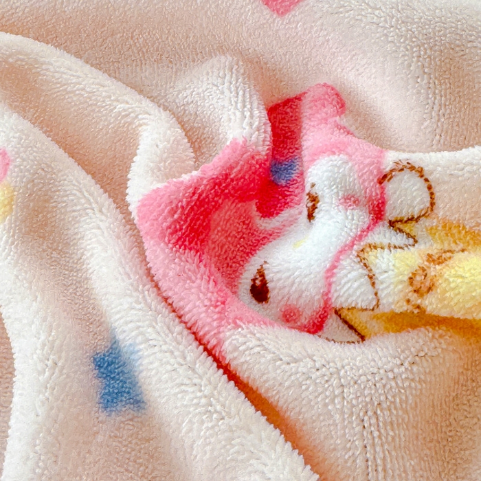 91家纺网 家纺一手货源 找家纺 澜妃 2025新款高克重软软糯糯牛奶绒单床单CD系列（小红书推荐） CD-小美甜品屋