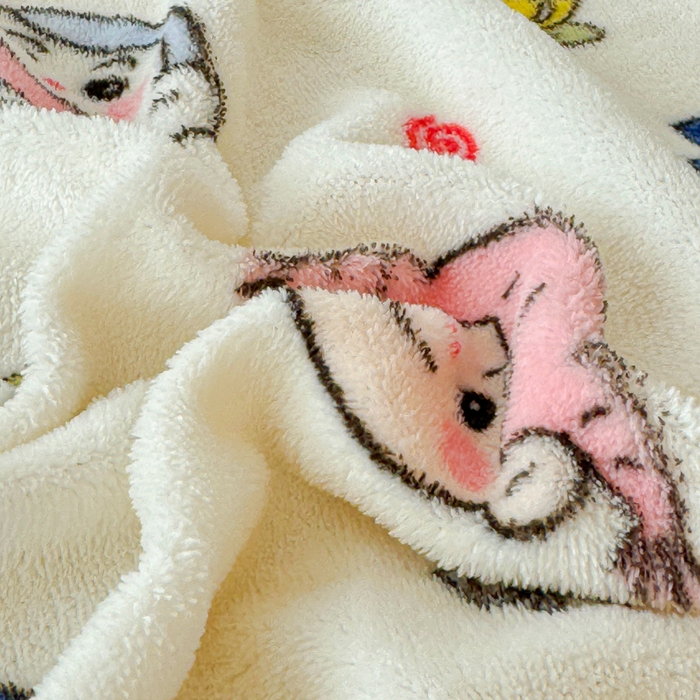 91家纺网 家纺一手货源 找家纺 澜妃 2025新款高克重软软糯糯牛奶绒单床单CD系列（小红书推荐） CD-小小新