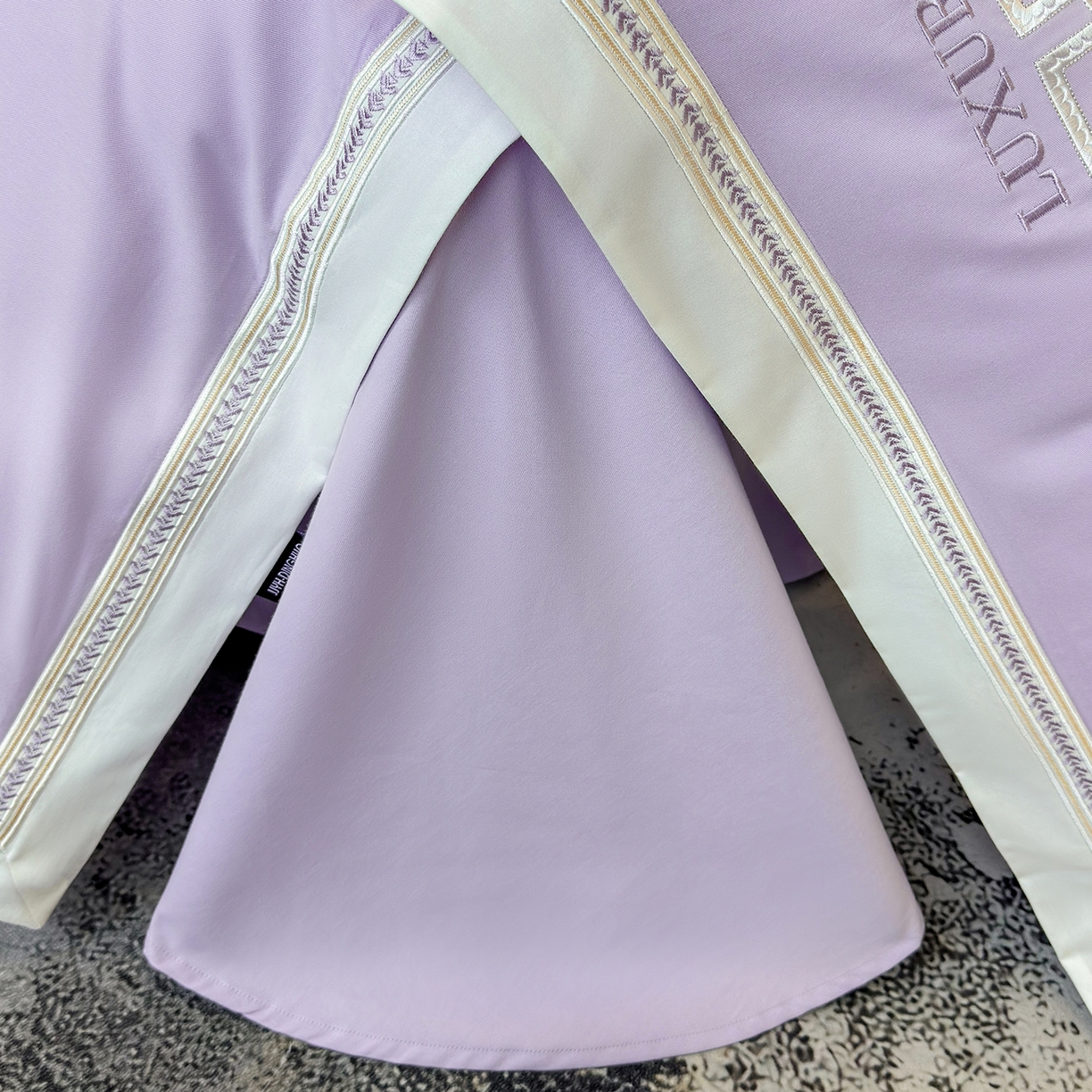 91家纺网 家纺一手货源 找家纺 家居1号家纺 2025新款超细旦全棉磨毛四件套-梵西（控价标准288加大308 会员优惠10元） 梵西-糖果紫