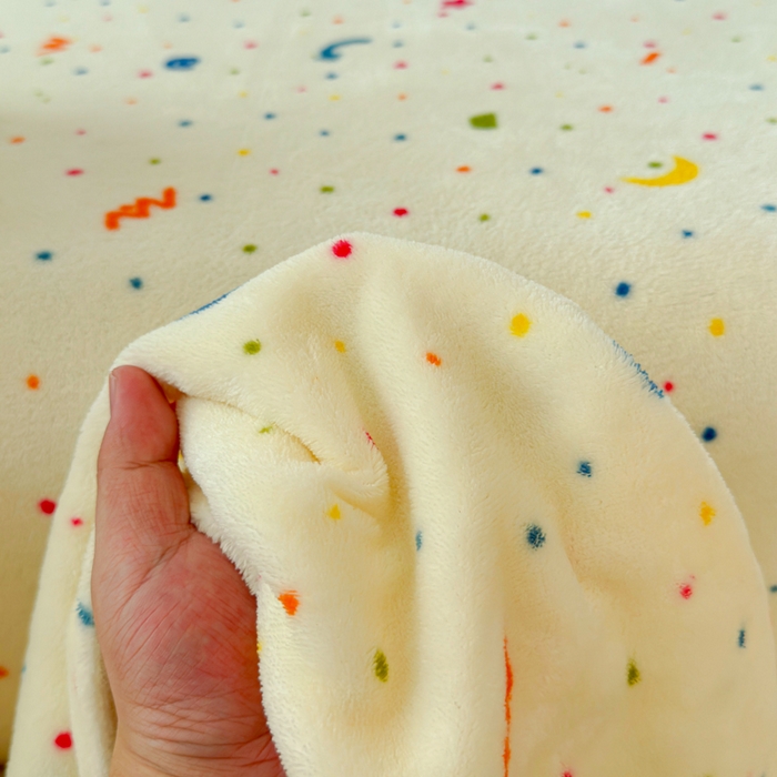 91家纺网 家纺一手货源 找家纺 澜妃 2025新款高克重软软糯糯牛奶绒单床单CD系列（小红书推荐） CD-芝士酪