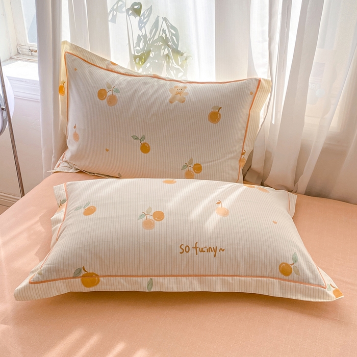 91家纺网 家纺一手货源 找家纺 凌鼎 2025新款多规格掉边13070全棉四件套欢乐碰碰熊