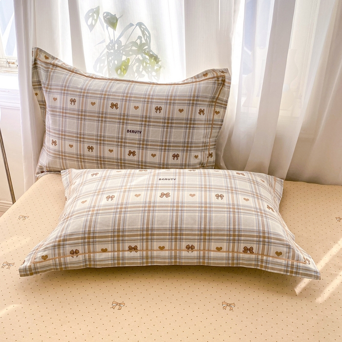 91家纺网 家纺一手货源 找家纺 凌鼎 2025新款多规格掉边13070全棉四件套时光记忆