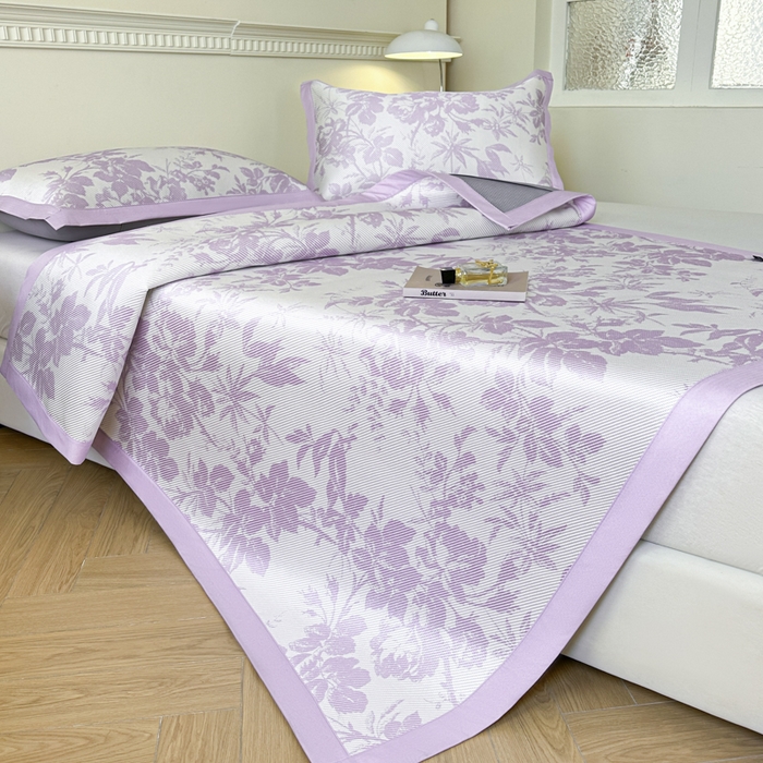 91家纺网 家纺一手货源 找家纺 （总）宜代光年 2025新款数码印花冰藤席