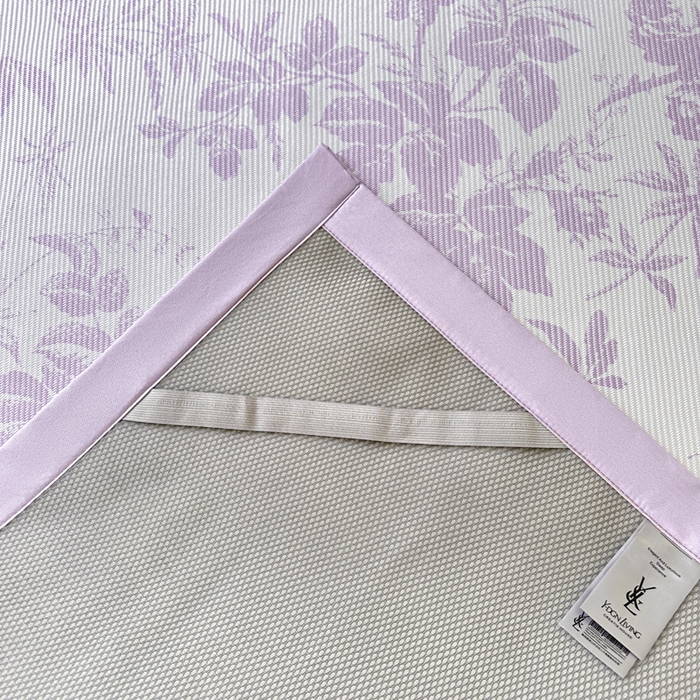 91家纺网 家纺一手货源 找家纺 宜代光年 2025新款数码印花冰藤席 床席-冰藤繁花 紫