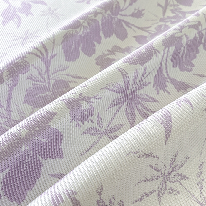 91家纺网 家纺一手货源 找家纺 宜代光年 2025新款数码印花冰藤席 床席-冰藤繁花 紫