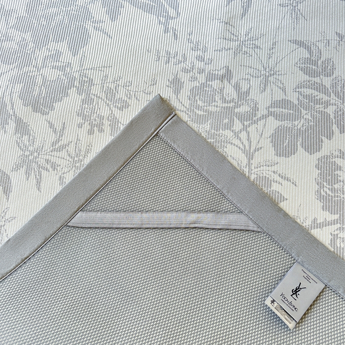 91家纺网 家纺一手货源 找家纺 宜代光年 2025新款数码印花冰藤席 床席-冰藤繁花 灰