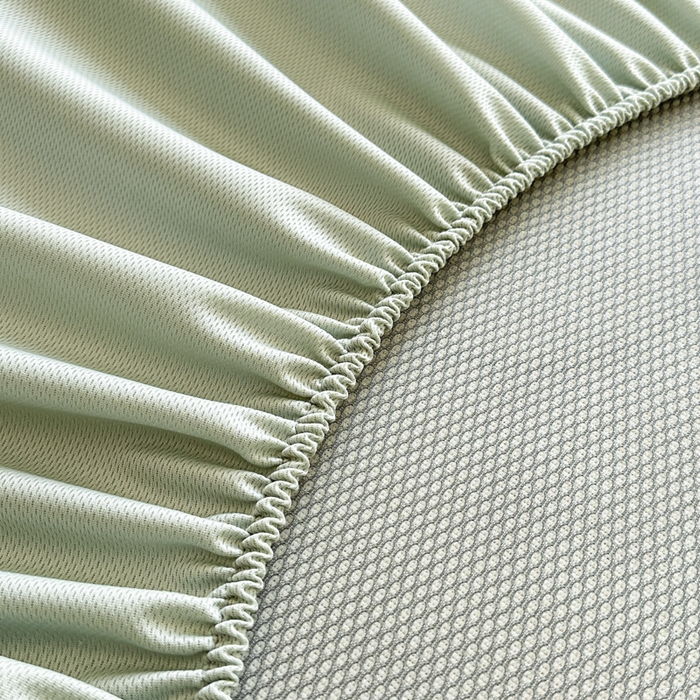 91家纺网 家纺一手货源 找家纺 宜代光年 2025新款数码印花冰藤席 床笠-冰藤醉花季