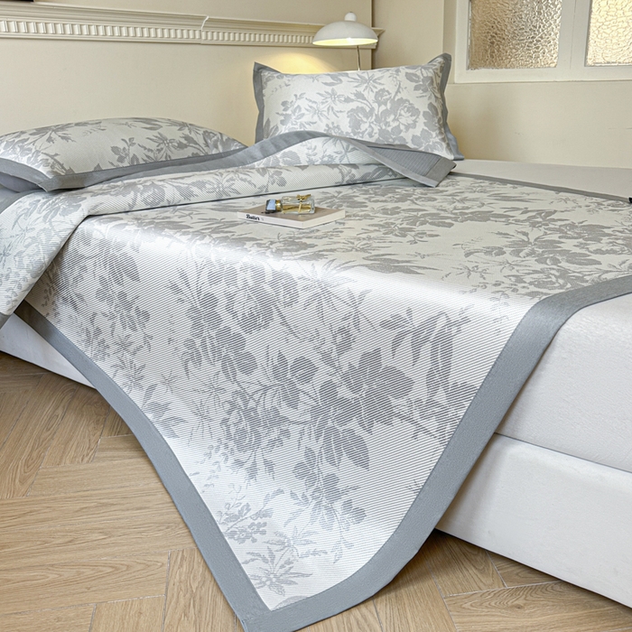 91家纺网 家纺一手货源 找家纺 （总）宜代光年 2025新款数码印花冰藤席