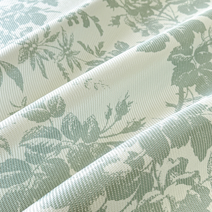 91家纺网 家纺一手货源 找家纺 宜代光年 2025新款数码印花冰藤席 床席-冰藤繁花 绿