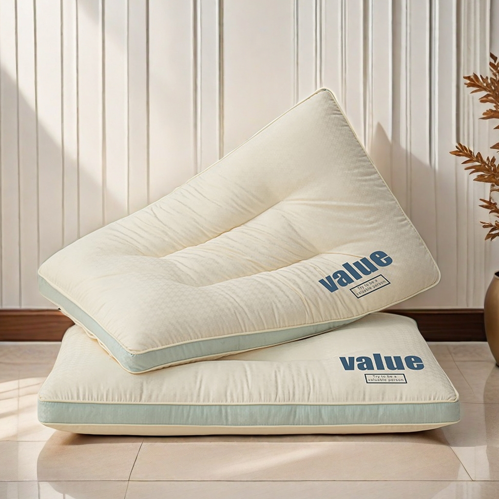 91家纺网 家纺一手货源 找家纺 （总）鼎晟纺 2025新款枕芯华夫格云朵舒柔护颈睡眠枕头枕芯