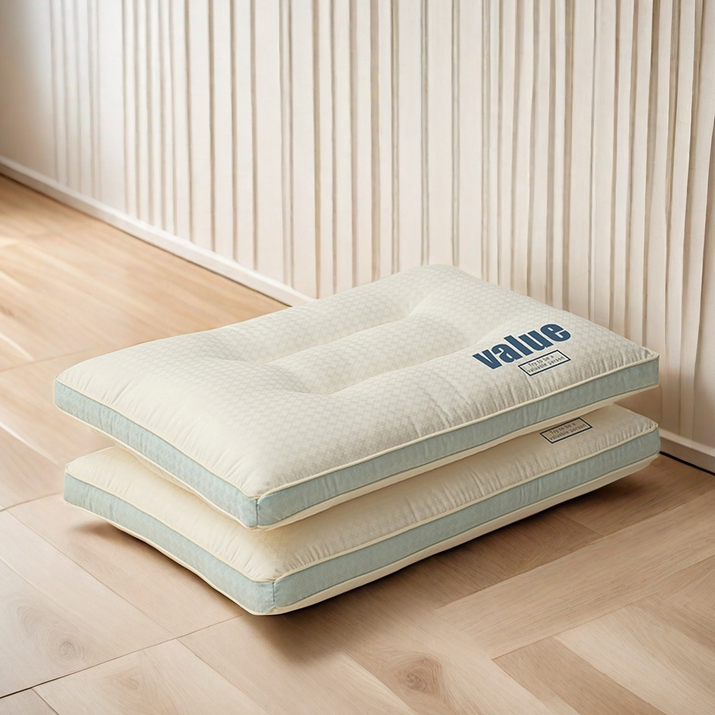 91家纺网 家纺一手货源 找家纺 （总）鼎晟纺 2025新款枕芯华夫格云朵舒柔护颈睡眠枕头枕芯