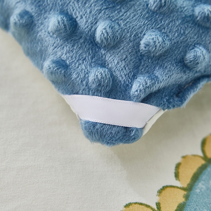 91家纺网 家纺一手货源 找家纺 中国龙家纺 2023新款A类水洗棉豆豆绒加厚冬被 恐龙乐园