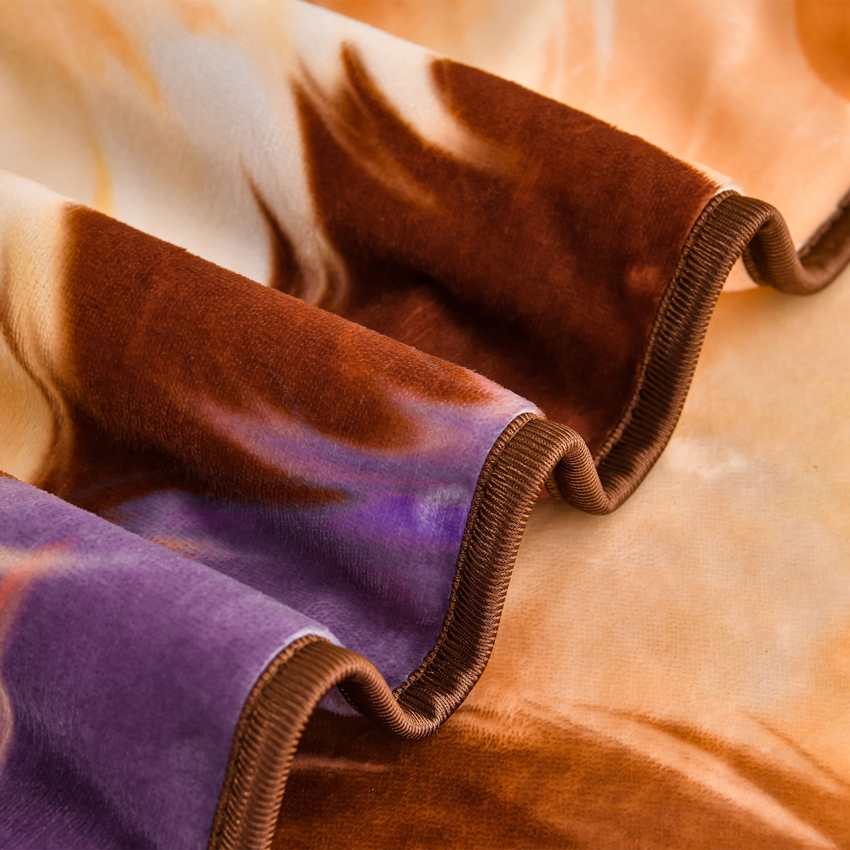 91家纺网 家纺一手货源 找家纺 缘莉娜家纺 2025高克重8斤牛奶绒四件套金貂绒法莱绒加厚保暖直播电商爆款 布偶喵