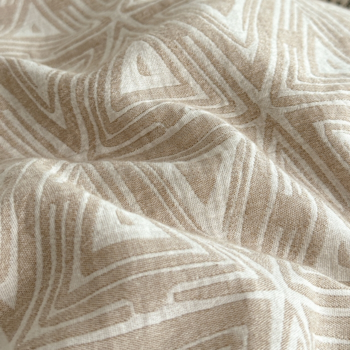 91家纺网 家纺一手货源 找家纺 宜代光年 2025新款色织水洗棉提花四件套（第一批） 岸堤-米