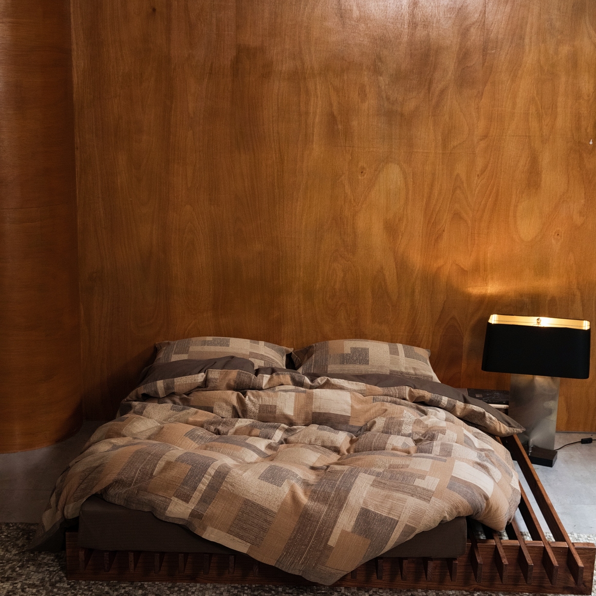 91家纺网 家纺一手货源 找家纺 （总）山舍家居 2025新款全棉纯棉色织提花磨毛四件套-麦桑