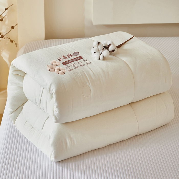91家纺网 家纺一手货源 找家纺 （总）中国龙 2023款A类母婴级日式原棉无染大豆被冬被被子被芯