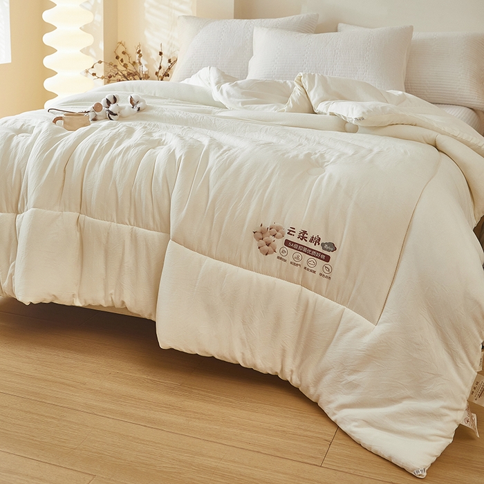 91家纺网 家纺一手货源 找家纺 （总）中国龙家纺 2025新款亲肤水洗棉棉花被被子被芯