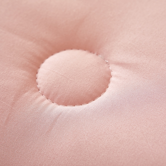 91家纺网 家纺一手货源 找家纺 中国龙家纺 2025新款亲肤水洗棉棉花被被子被芯 云眠-粉