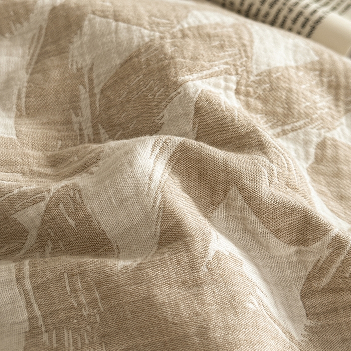 91家纺网 家纺一手货源 找家纺 宜代光年 2025新款色织水洗棉提花四件套（第一批） 温差-米